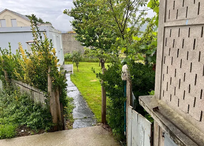 De Pascualin Con Jardin Privado En Ortigueira Appartamento La Coruña